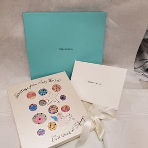 Tiffany & Co Christmas at Tiffany's Greetings from Andy Warhol book